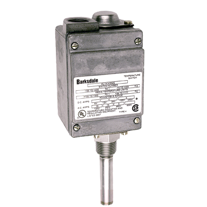 Barksdale's ML1H & L2H Series Temperature Switches 