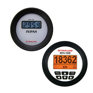 Engine Speed Tachometers and Hour Meters