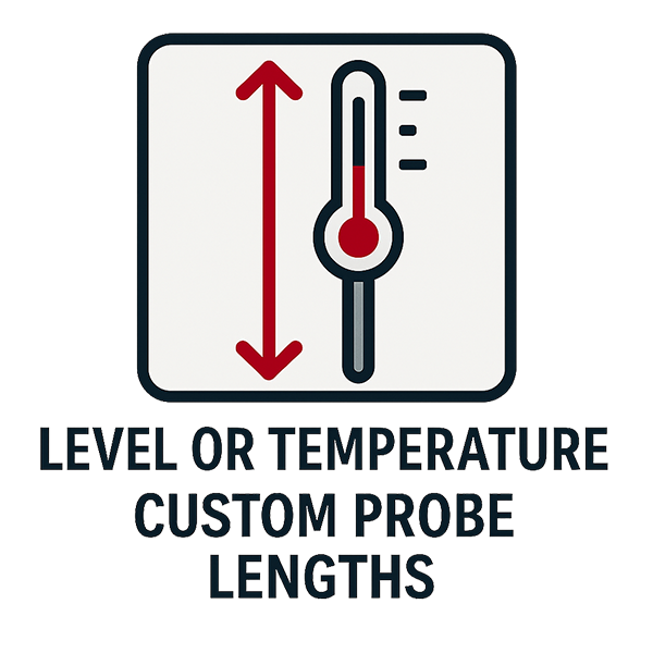 Custom probe lengths icon