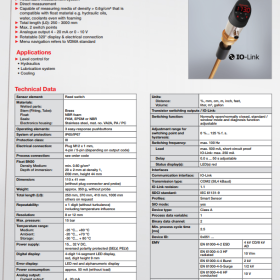 Electronic Dual Level Transmitter