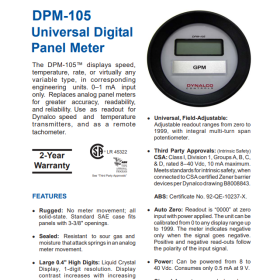 Dynalco Speed Temperature Transmitter