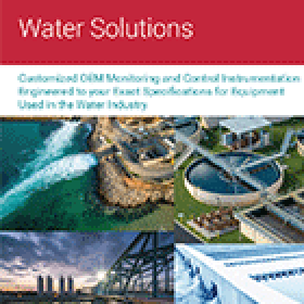 Water Solutions Pressure Level Temperature Monitoring & Control in Water