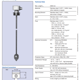 Tank Level Transmitter USE3000